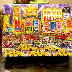 Michael Storrings “The Great White Way” 2000 piece puzzle.